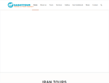 Tablet Screenshot of irangashttour.com